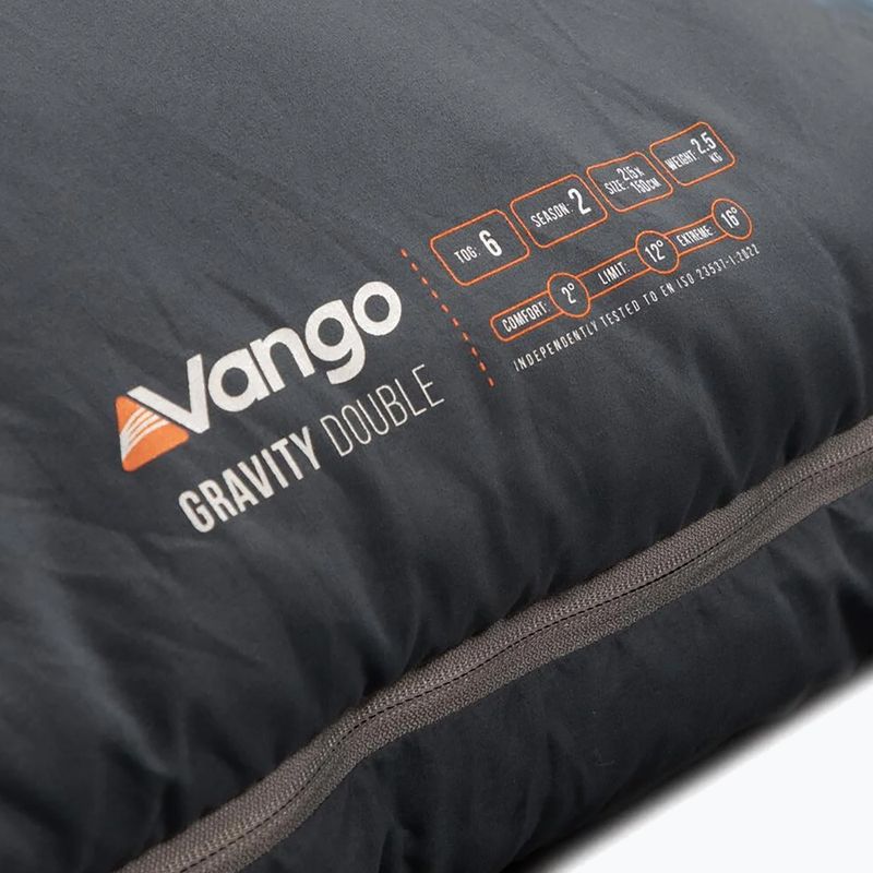 Spacák Vango Gravity Double deep blue 5