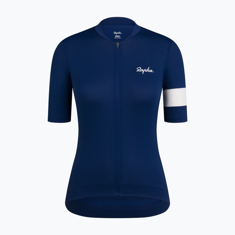 Dámsky cyklistický dres Rapha Core Lightweight Jersey navy/white 5