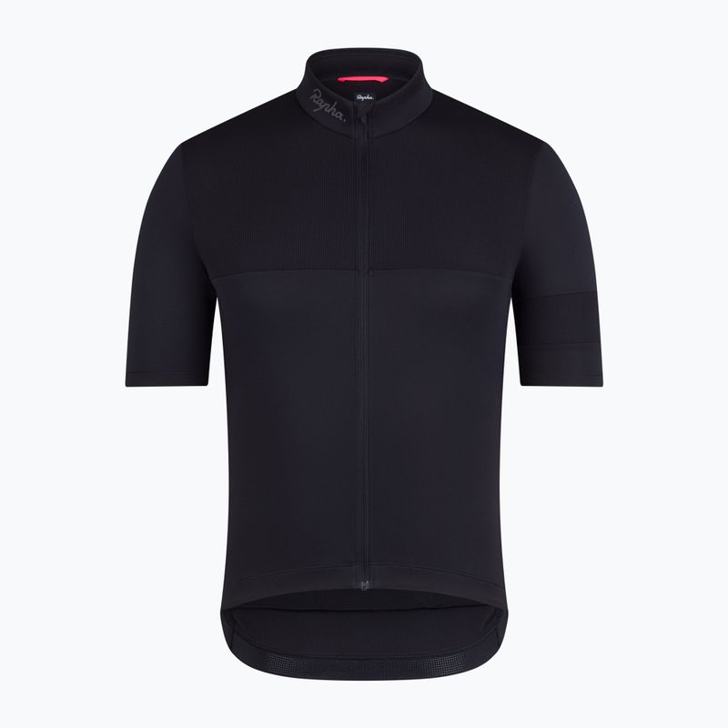 Pánsky cyklistický dres Rapha Brevet Element Jersey black/dark grey 5