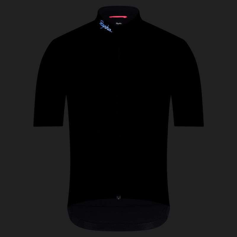 Pánsky cyklistický dres Rapha Brevet Element Jersey black/dark grey 7