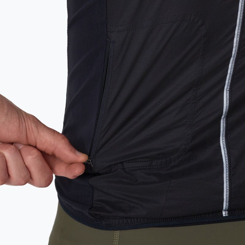 Pánska cyklistická bunda Rapha Brevet Element Wind Jacket black/grey 4