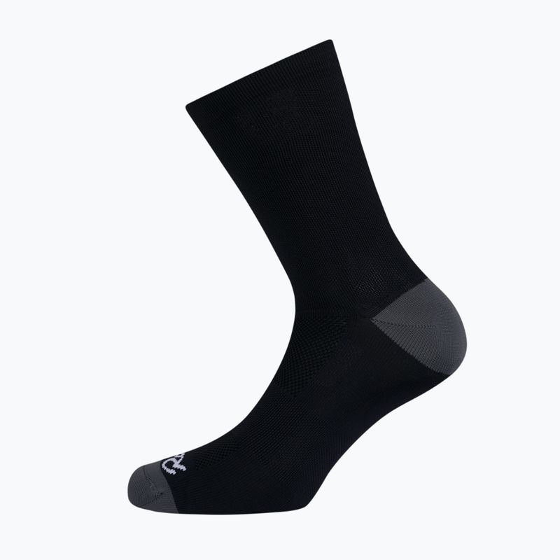Ponožky Rapha Logo Socks black/dark grey 2