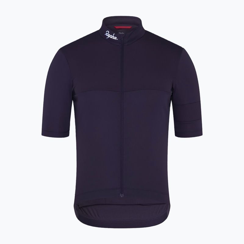 Pánsky cyklistický dres Rapha Brevet Element Jersey dusted lilac/black