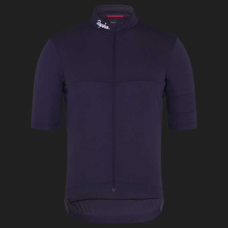 Pánsky cyklistický dres Rapha Brevet Element Jersey dusted lilac/black 3