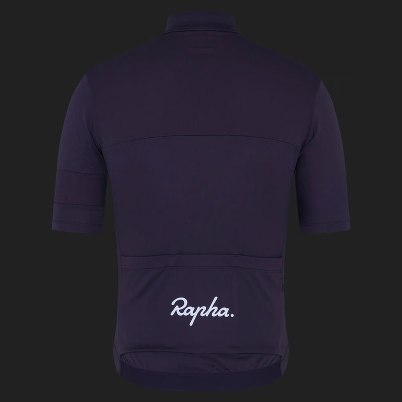 Pánsky cyklistický dres Rapha Brevet Element Jersey dusted lilac/black 4