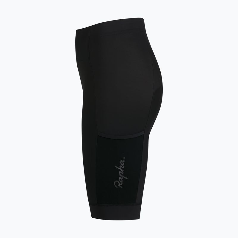 Dámske cyklistické šortky Rapha Core Cargo Shorts black/white 3