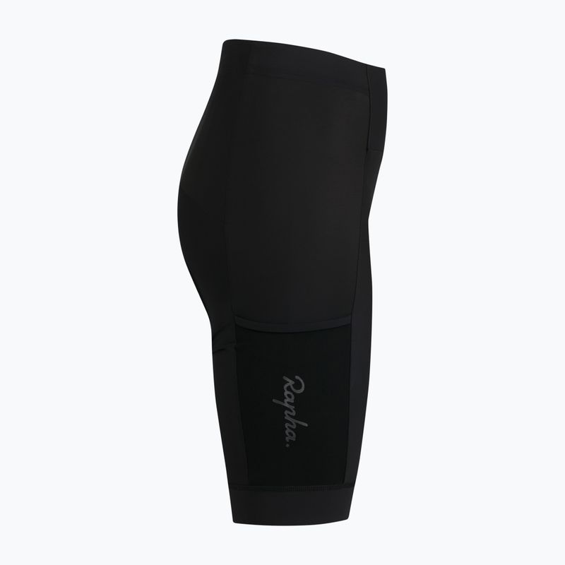 Dámske cyklistické šortky Rapha Core Cargo Shorts black/white 4