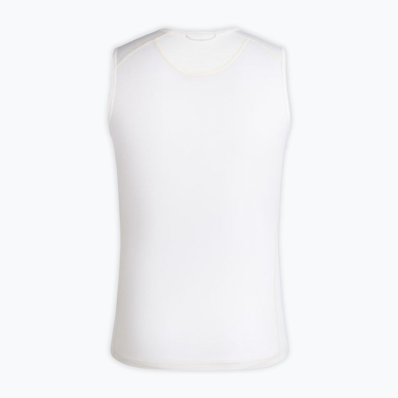 Pánske cyklistické tričko Rapha Lightweight Base Layer - Sleeveless white/white 2