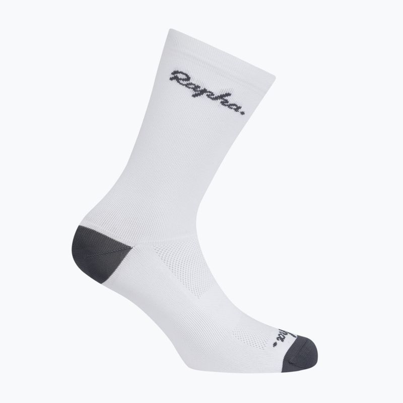 Ponožky Rapha Logo Socks white/grey
