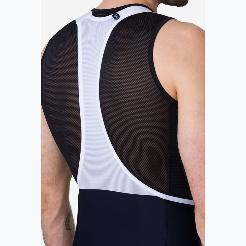 Pánske cyklistické šortky Rapha Brevet Element Cargo Bib Shorts dark navy/white 4