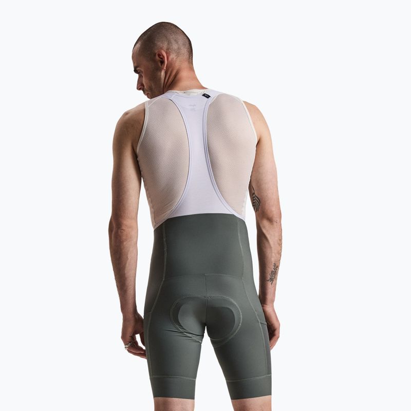 Pánske cyklistické šortky Rapha Brevet Element Cargo Bib Shorts onyx/white 2