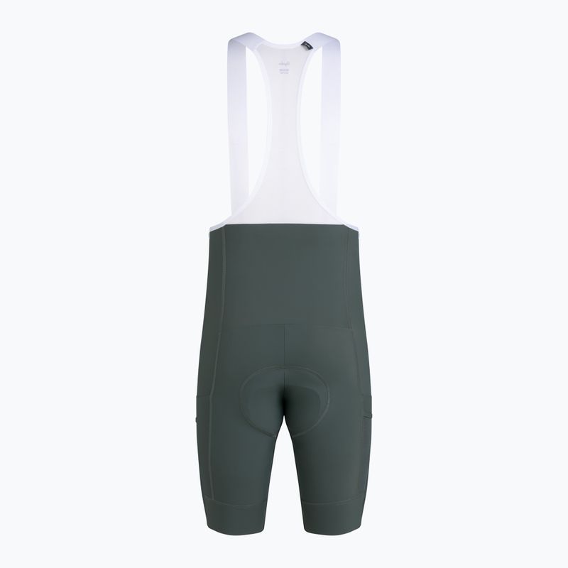 Pánske cyklistické šortky Rapha Brevet Element Cargo Bib Shorts onyx/white 6