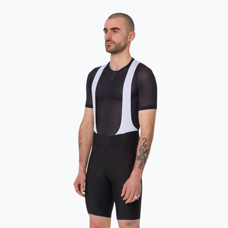 Pánske cyklistické šortky Rapha Core Bib Shorts black/white