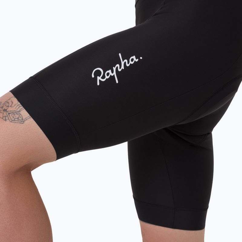 Pánske cyklistické šortky Rapha Core Bib Shorts black/white 2