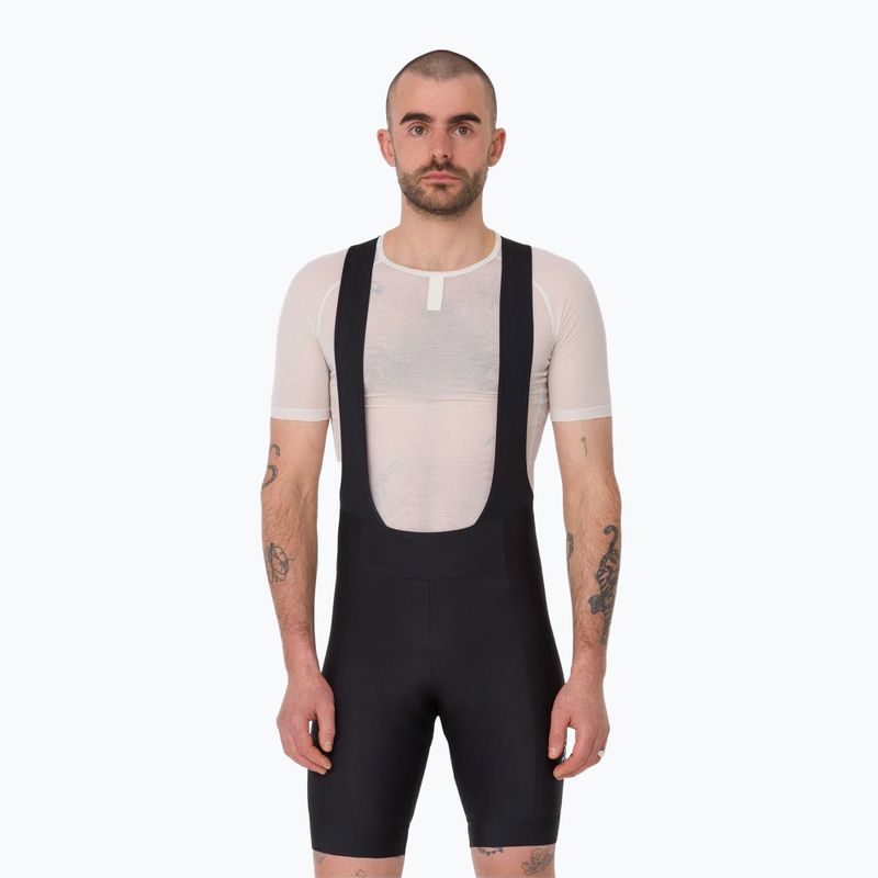 Pánske cyklistické šortky Rapha Core Bib Shorts black/black