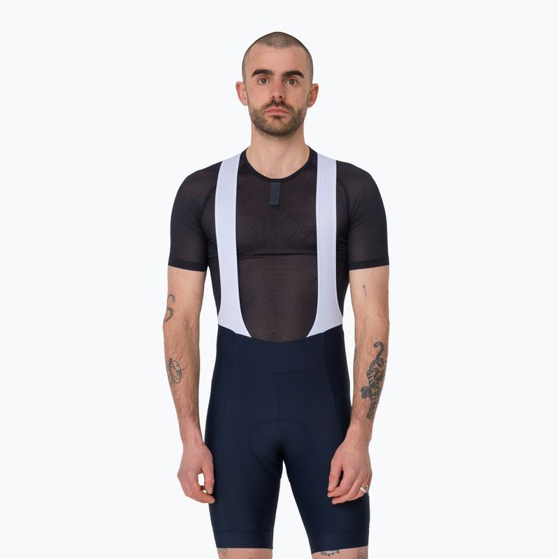 Pánske cyklistické šortky Rapha Core Bib Shorts dark navy/white