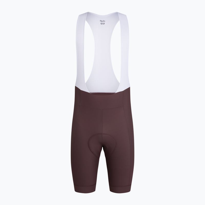Pánske cyklistické šortky Rapha Core Bib Shorts huckleberry / white