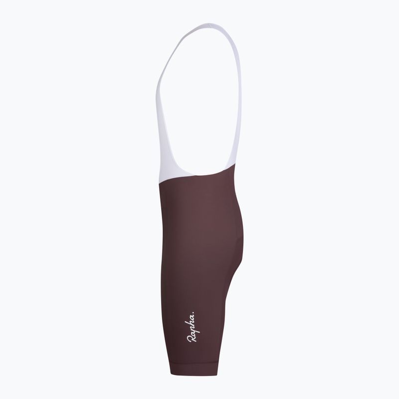 Pánske cyklistické šortky Rapha Core Bib Shorts huckleberry / white 3