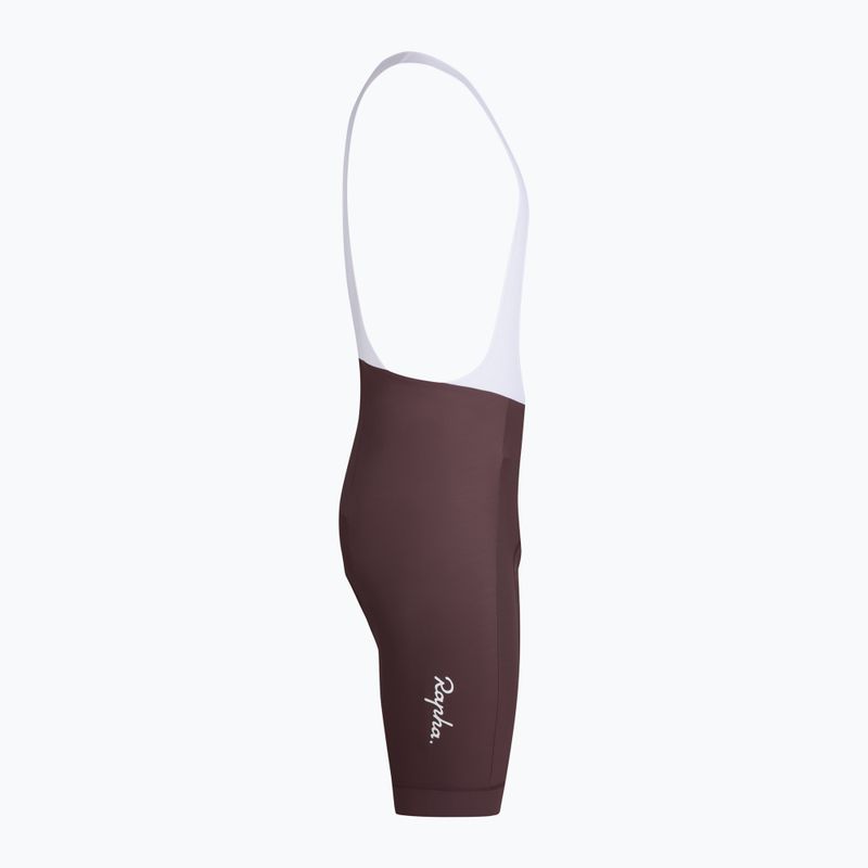 Pánske cyklistické šortky Rapha Core Bib Shorts huckleberry / white 4