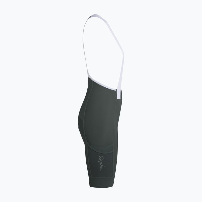 Dámske cyklistické šortky Rapha Brevet Element Cargo Bib Shorts onyx/white 4