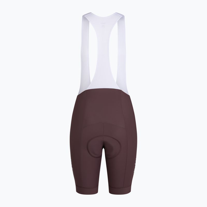 Dámske cyklistické šortky Rapha Core Bib Shorts huckleberry/white 6