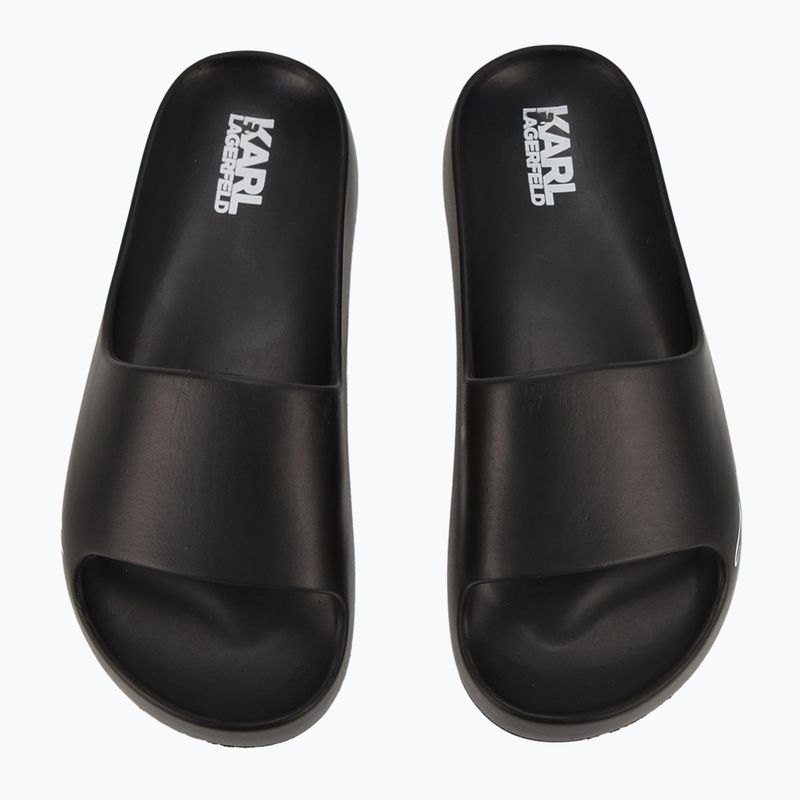 Dámske nazúvaky KARL LAGERFELD Kobo II Hotel black eco eva 4