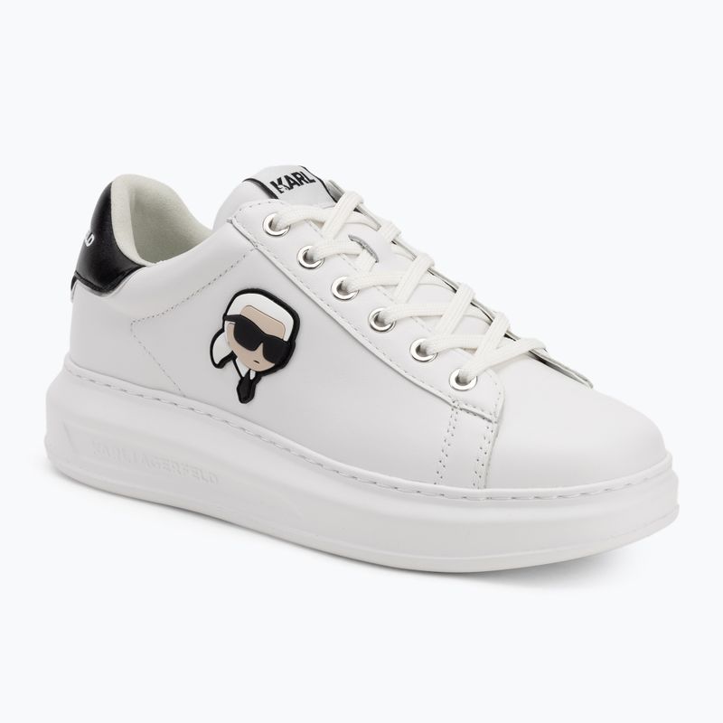 Dámske topánky KARL LAGERFELD Kapri Nft Lo Lace white leather