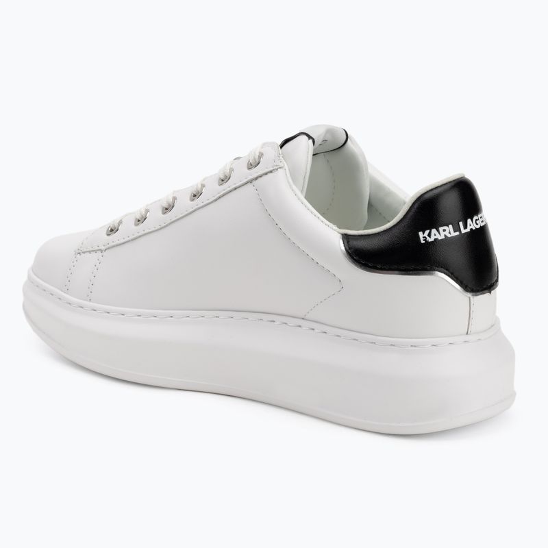 Dámske topánky KARL LAGERFELD Kapri Nft Lo Lace white leather 3