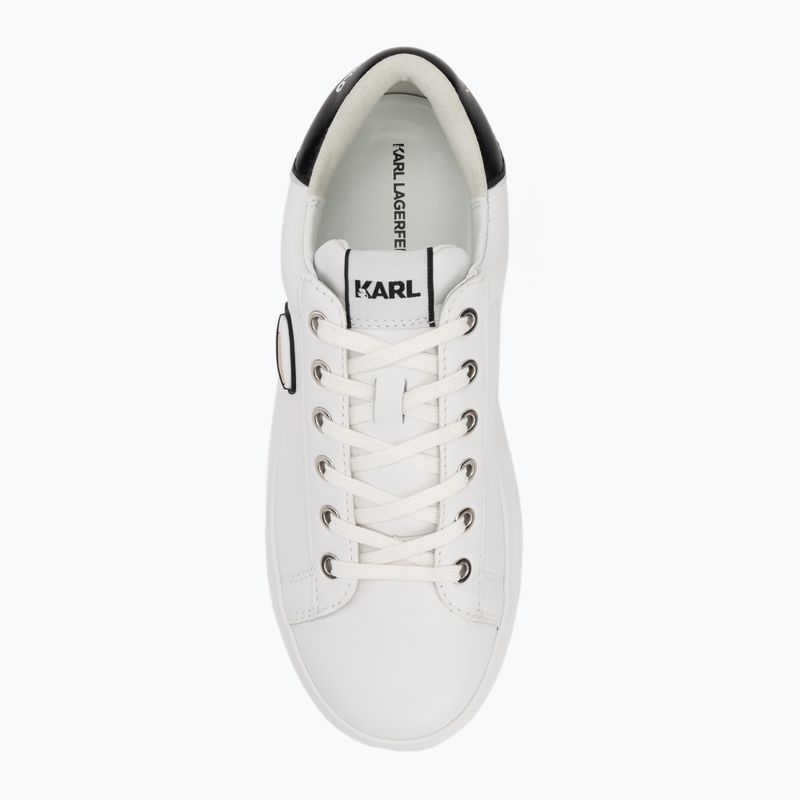 Dámske topánky KARL LAGERFELD Kapri Nft Lo Lace white leather 5
