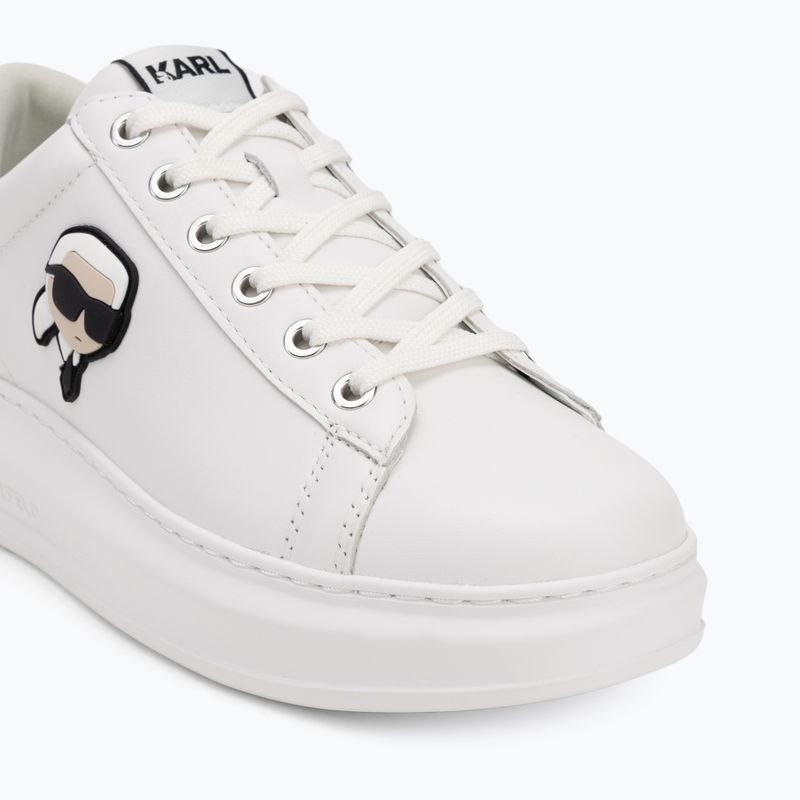 Dámske topánky KARL LAGERFELD Kapri Nft Lo Lace white leather 7