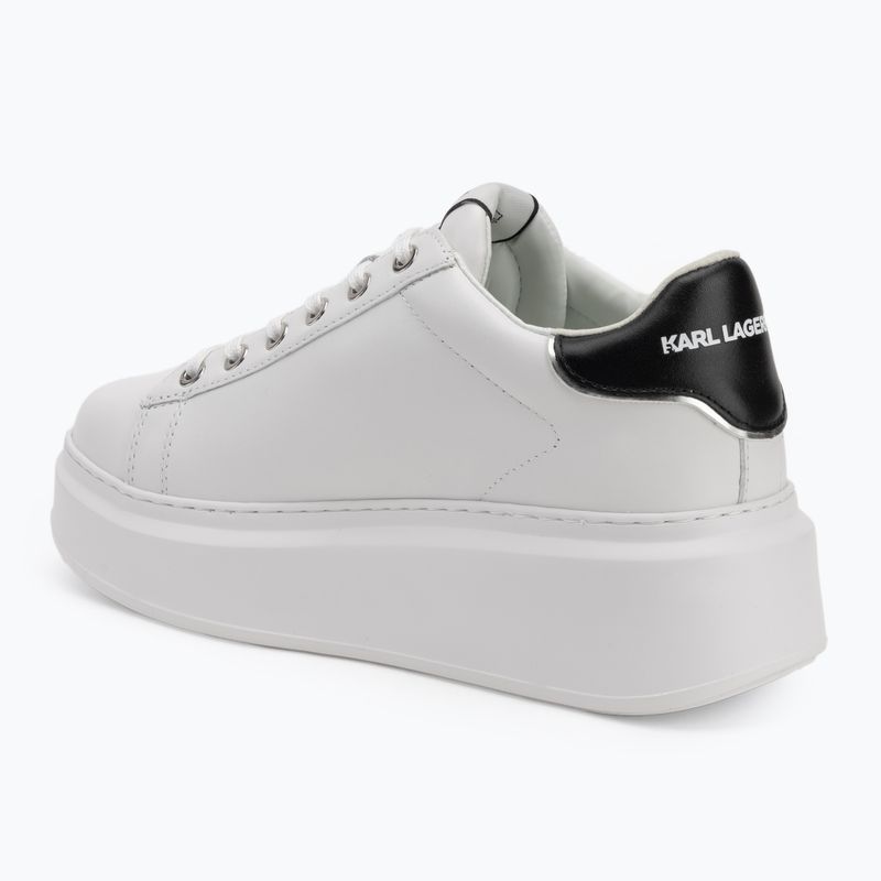 Dámske topánky KARL LAGERFELD Anakapri Nft white leather 3