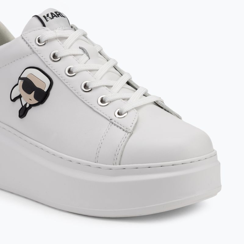Dámske topánky KARL LAGERFELD Anakapri Nft white leather 7