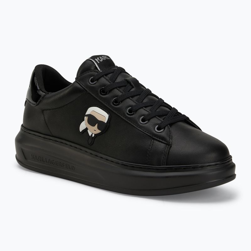 Pánske topánky KARL LAGERFELD Kapri Nft black leather/mono