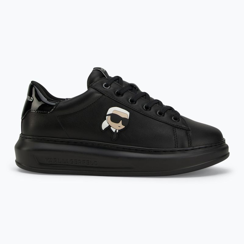 Pánske topánky KARL LAGERFELD Kapri Nft black leather/mono 2
