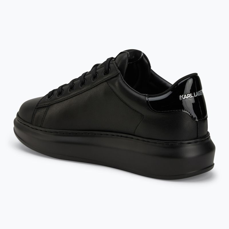 Pánske topánky KARL LAGERFELD Kapri Nft black leather/mono 3
