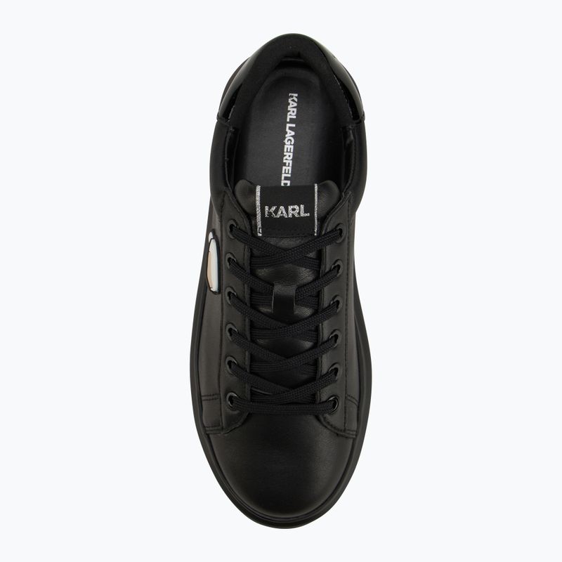 Pánske topánky KARL LAGERFELD Kapri Nft black leather/mono 5