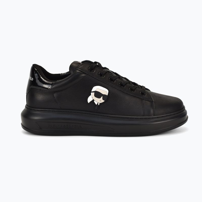 Pánske topánky KARL LAGERFELD Kapri Nft black leather/mono 8