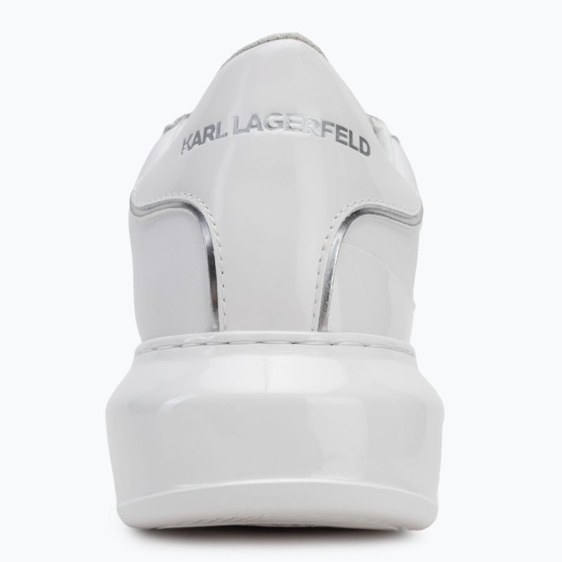 Dámske topánky KARL LAGERFELD Kapri Signia Shine white leather/mono 6