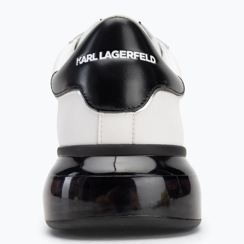 KARL LAGERFELD pánske topánky Kapri Kushion Outline Nft white leather w/black 6