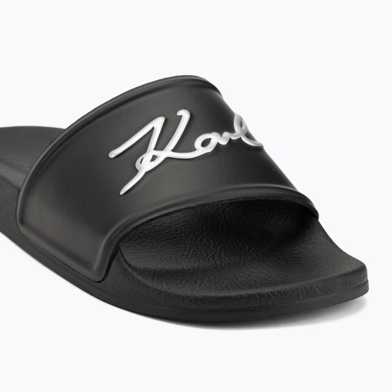 Dámske nazúvaky KARL LAGERFELD Kondo 2.0 Signia black rubber 7