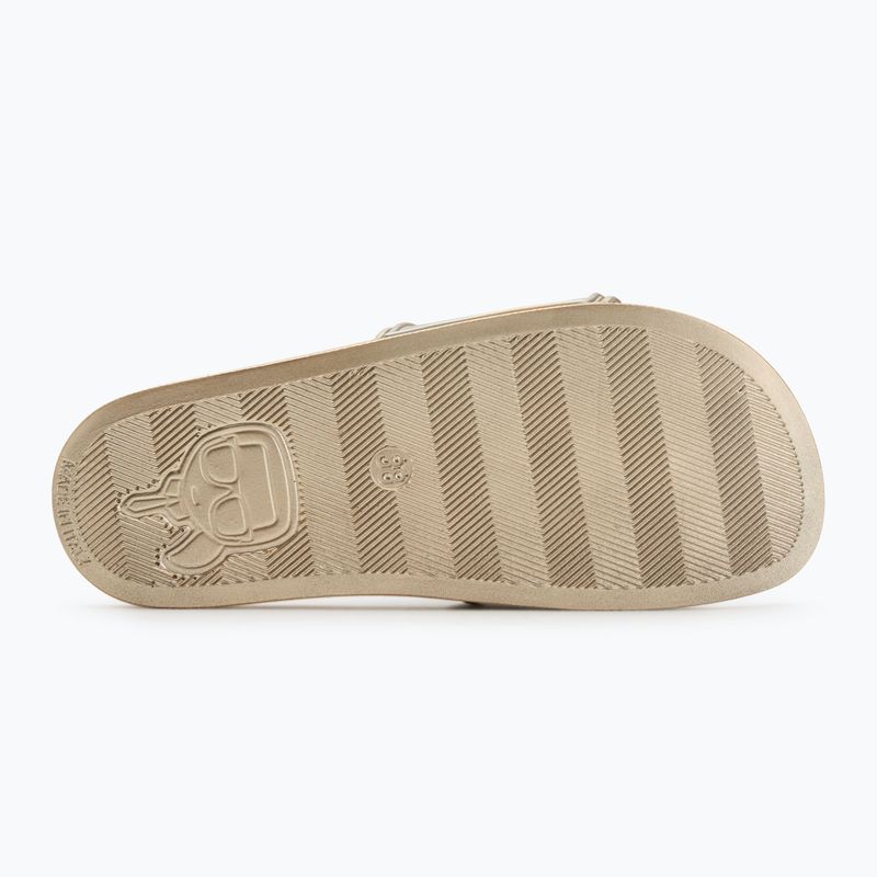 Dámske nazúvaky KARL LAGERFELD Kondo 2.0 NFT Relief gold rubber 4