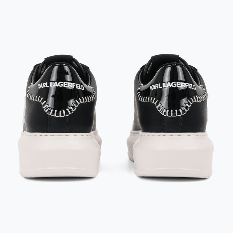 Dámske topánky KARL LAGERFELD Kapri Cornelly Signia Stitch black leather 2