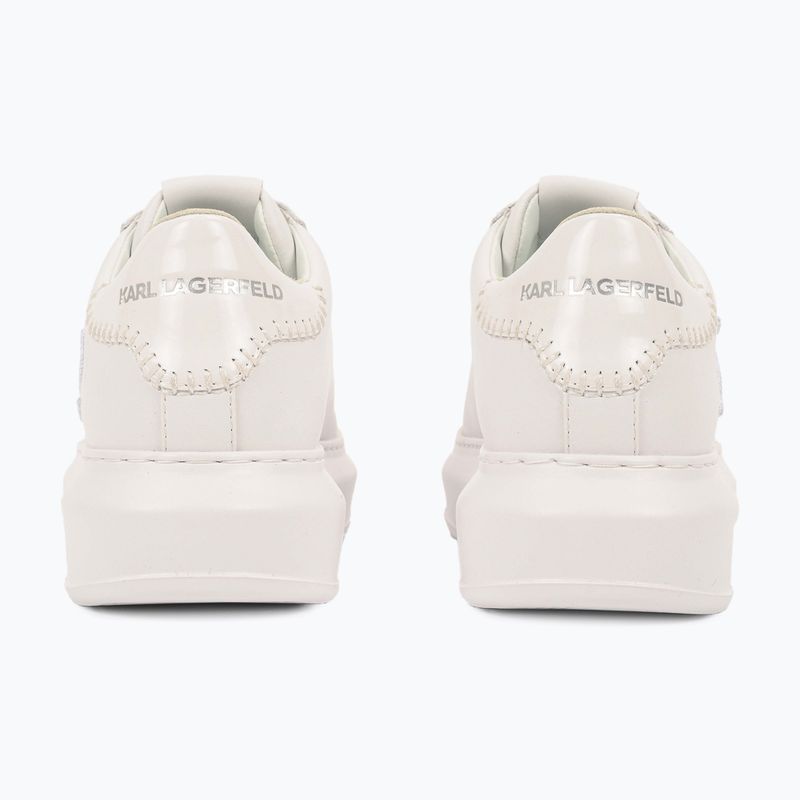KARL LAGERFELD dámske topánky Kapri Cornelly Signia Stitch white leather/mono 2