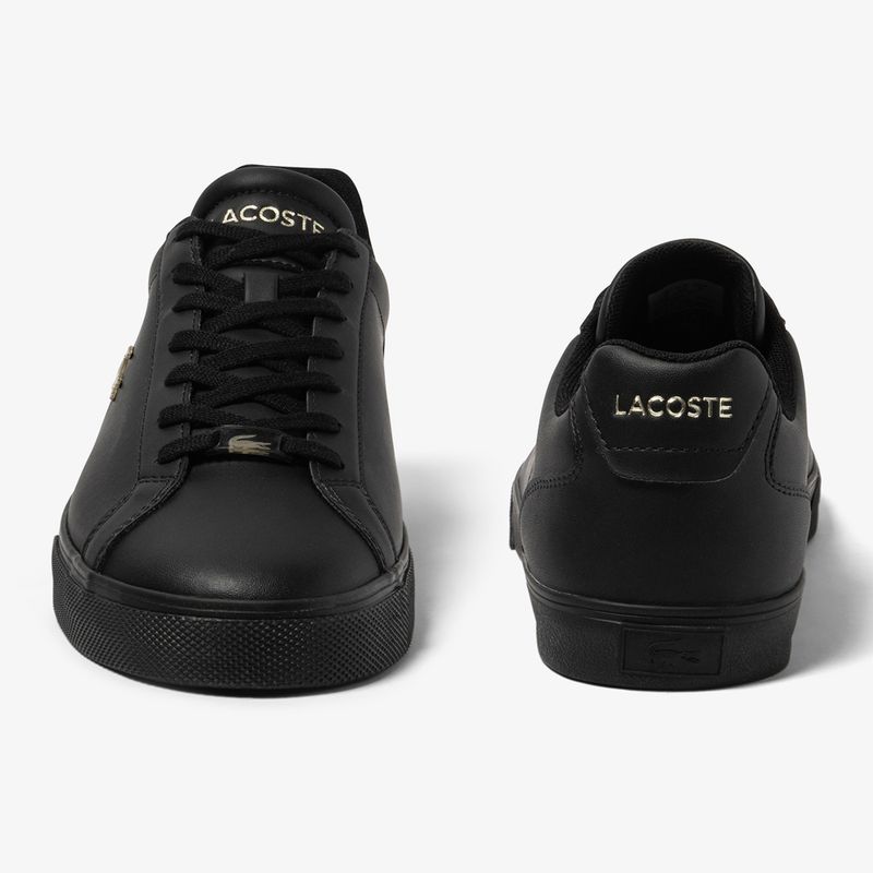 Lacoste pánska obuv 45CMA0052 black/black 10