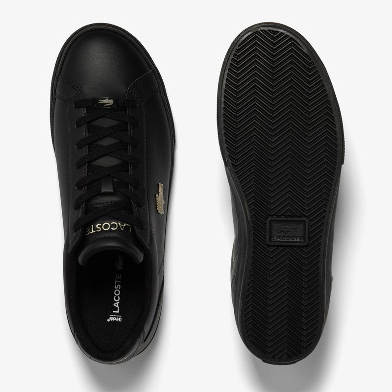 Lacoste pánska obuv 45CMA0052 black/black 12