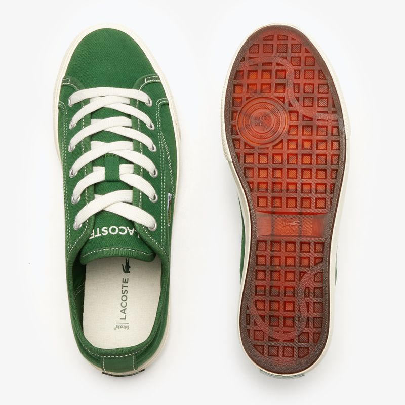 Lacoste pánska obuv 47CMA0005 green/off white 12