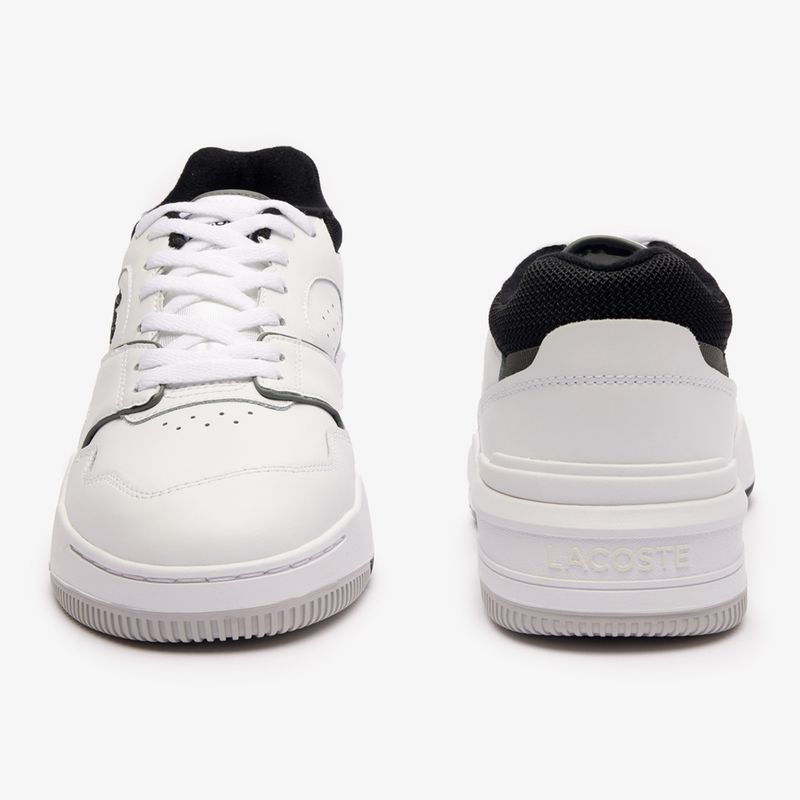 Pánske topánky Lacoste Lineshot Contrasted Collar Leather white/black 11