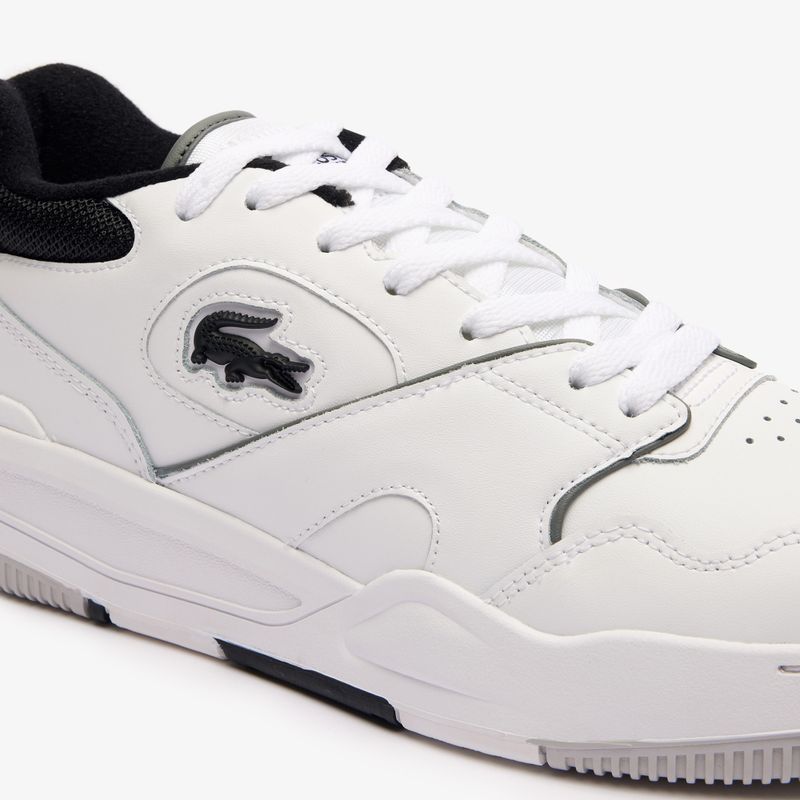 Pánske topánky Lacoste Lineshot Contrasted Collar Leather white/black 13