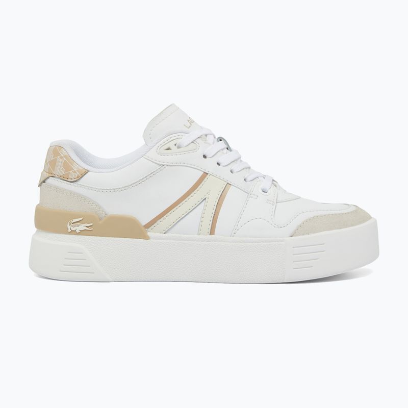 Dámske topánky Lacoste L002 Evo Monograms white/light brown 9