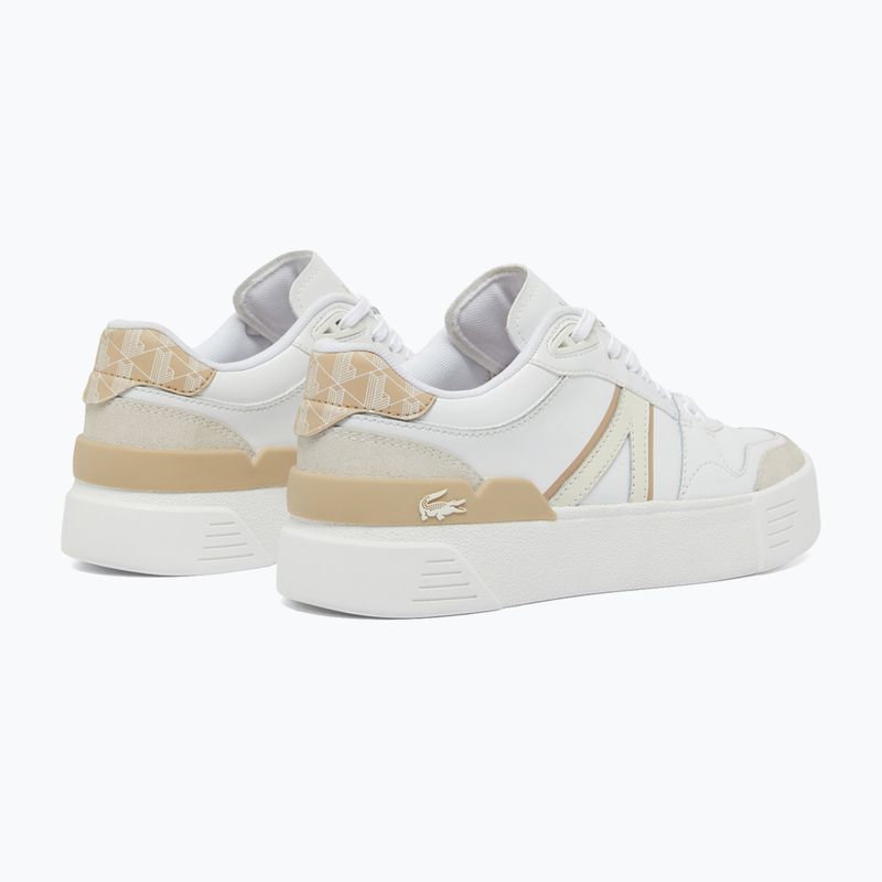 Dámske topánky Lacoste L002 Evo Monograms white/light brown 10
